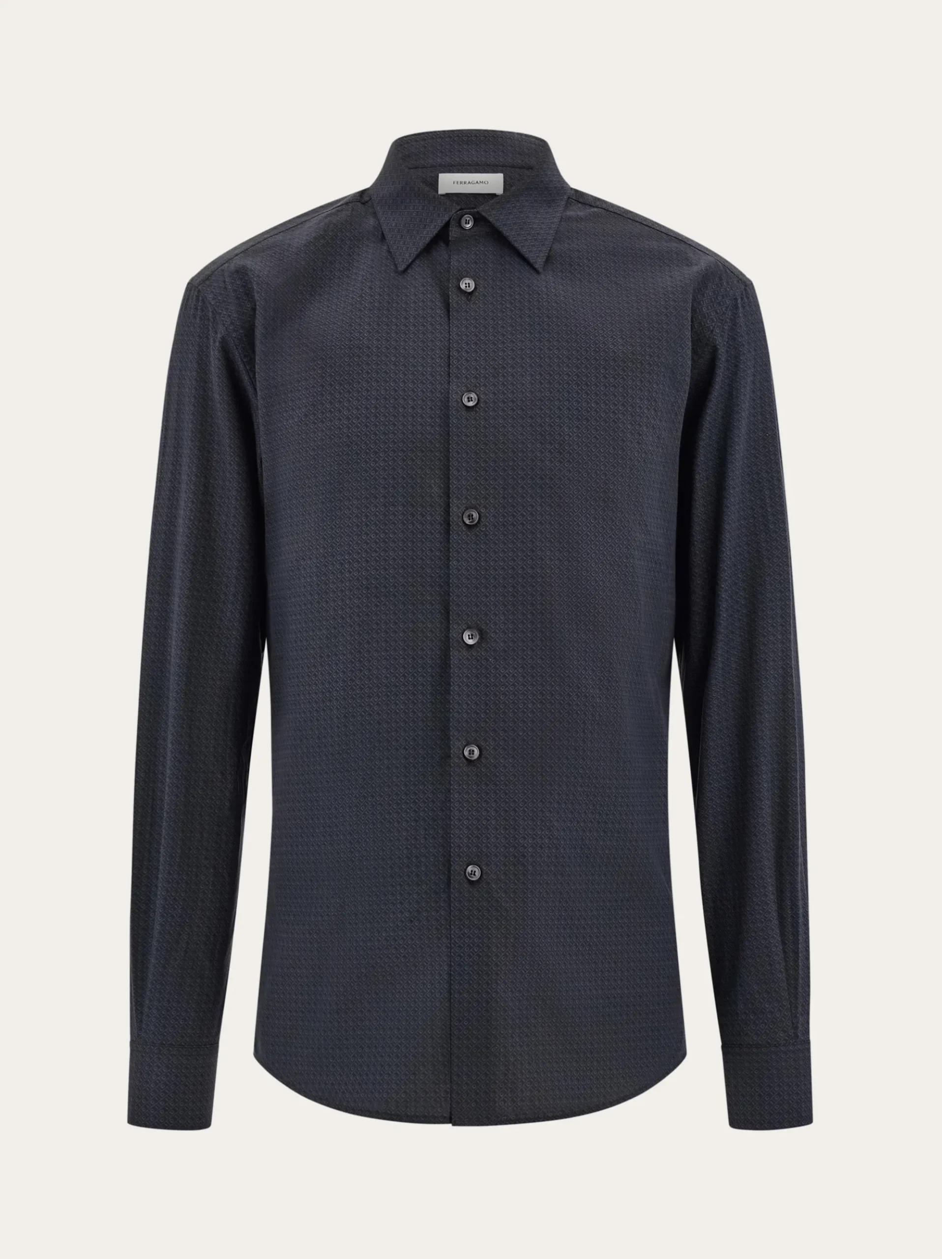 Micro-patterned shirt - Men