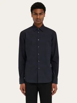 Micro-patterned shirt - Men