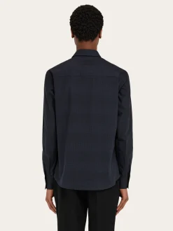 Micro-patterned shirt - Men
