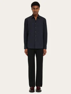 Micro-patterned shirt - Men