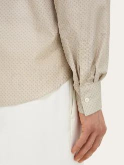 Micro-patterned shirt - Men