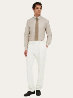 Micro-patterned shirt - Men
