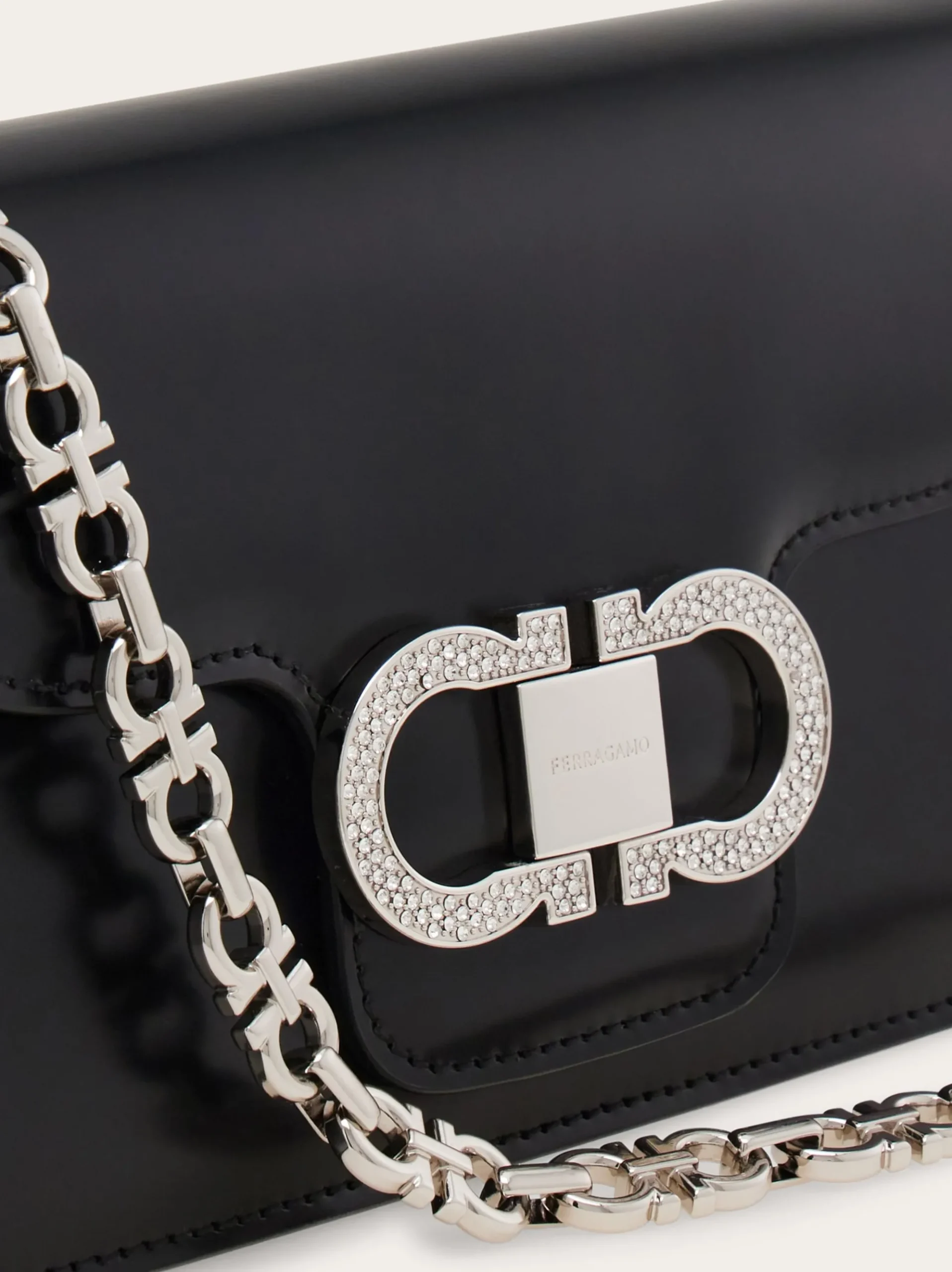 Mini bag Double Gancini chain - Women
