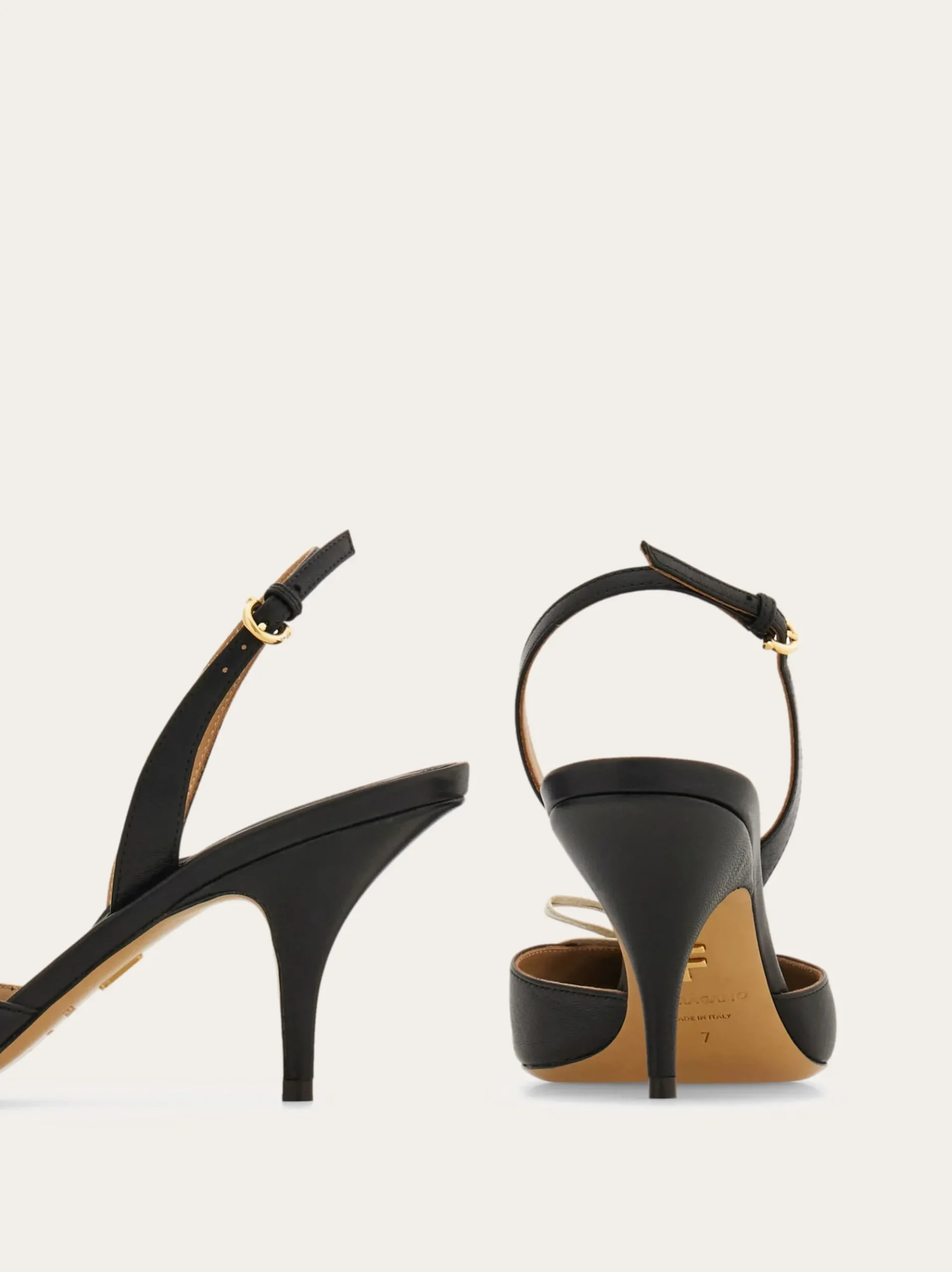 Mini bow slingback - Women