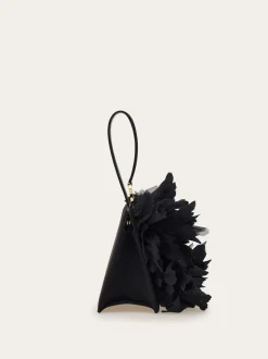 Mini clutch with floral detailing - Women