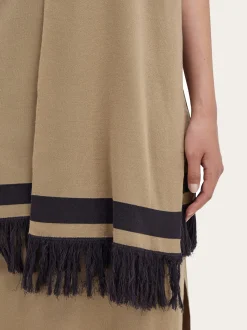 Mini dress with fringe detail - Women