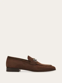 Moccasin with Gancini ornament - Men