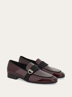 Moccasin with Gancini ornament - Men