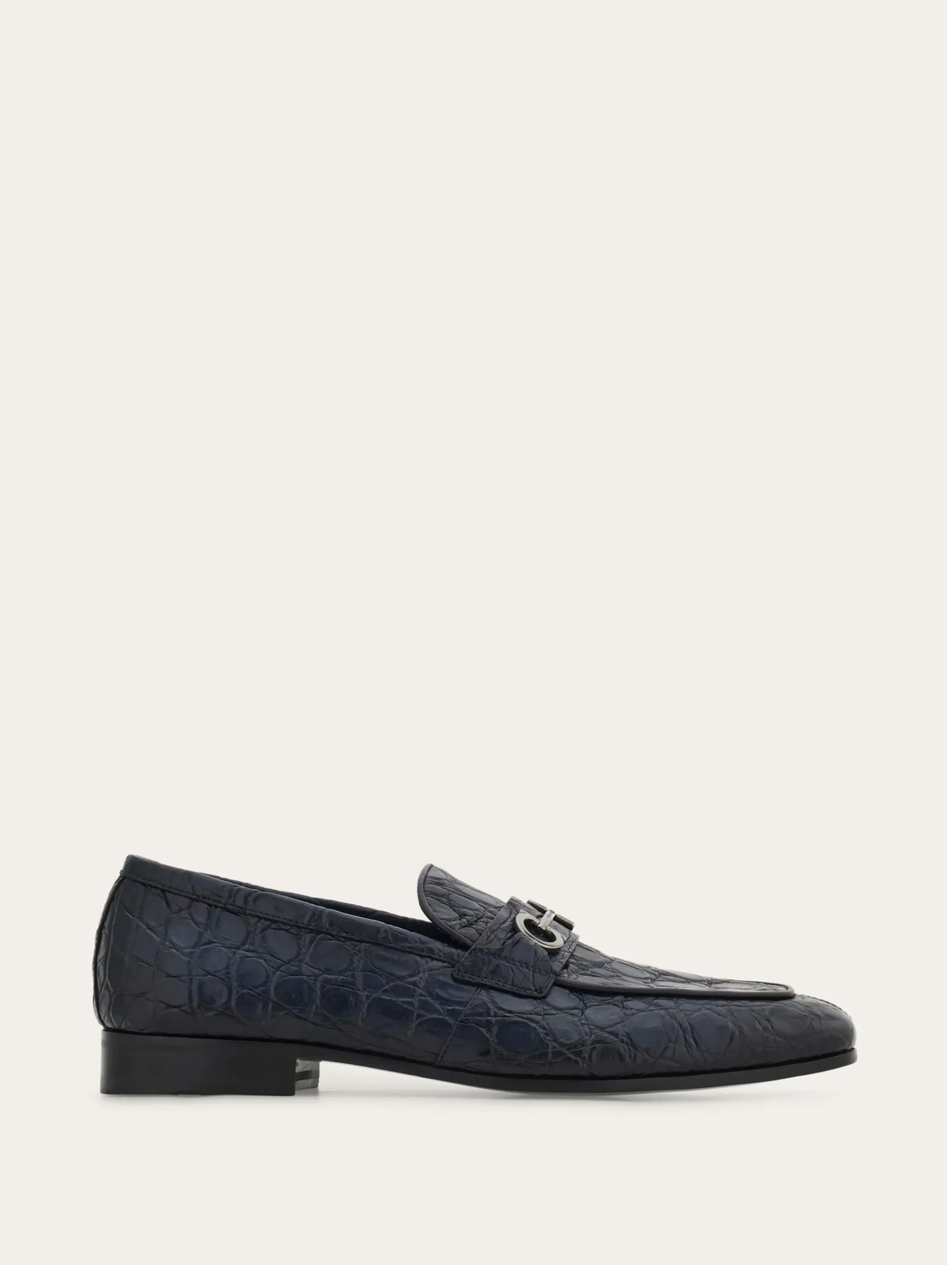 Moccasin with Gancini ornament - Men