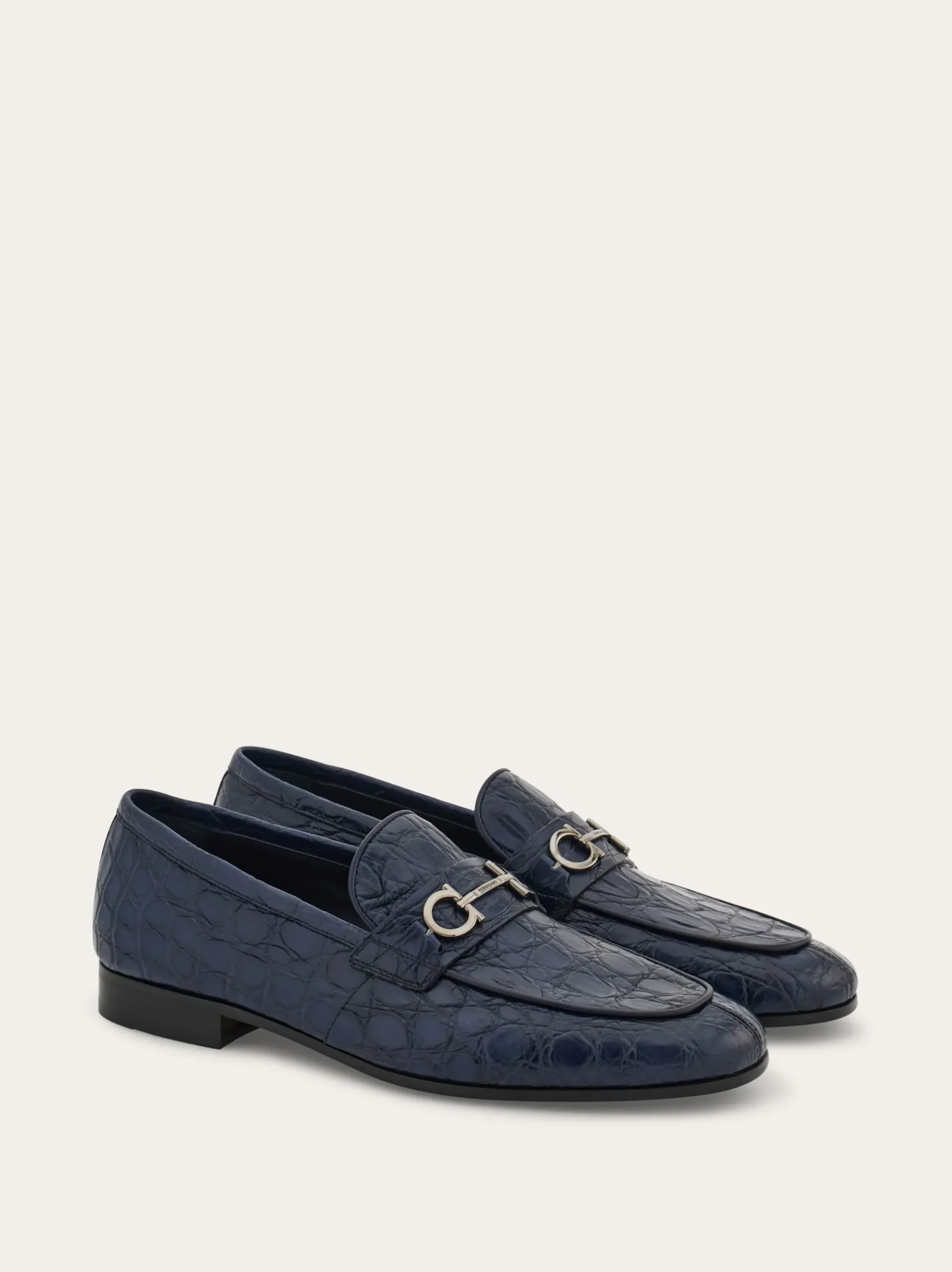 Moccasin with Gancini ornament - Men