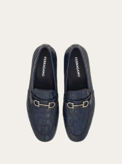 Moccasin with Gancini ornament - Men