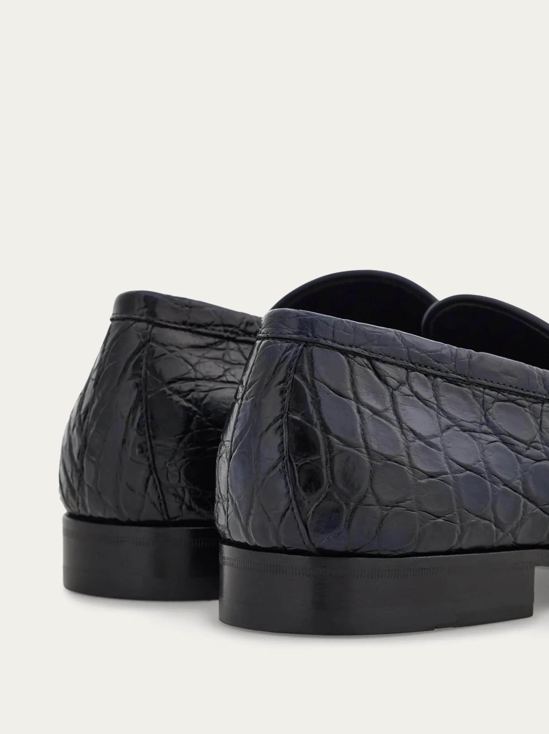 Moccasin with Gancini ornament - Men