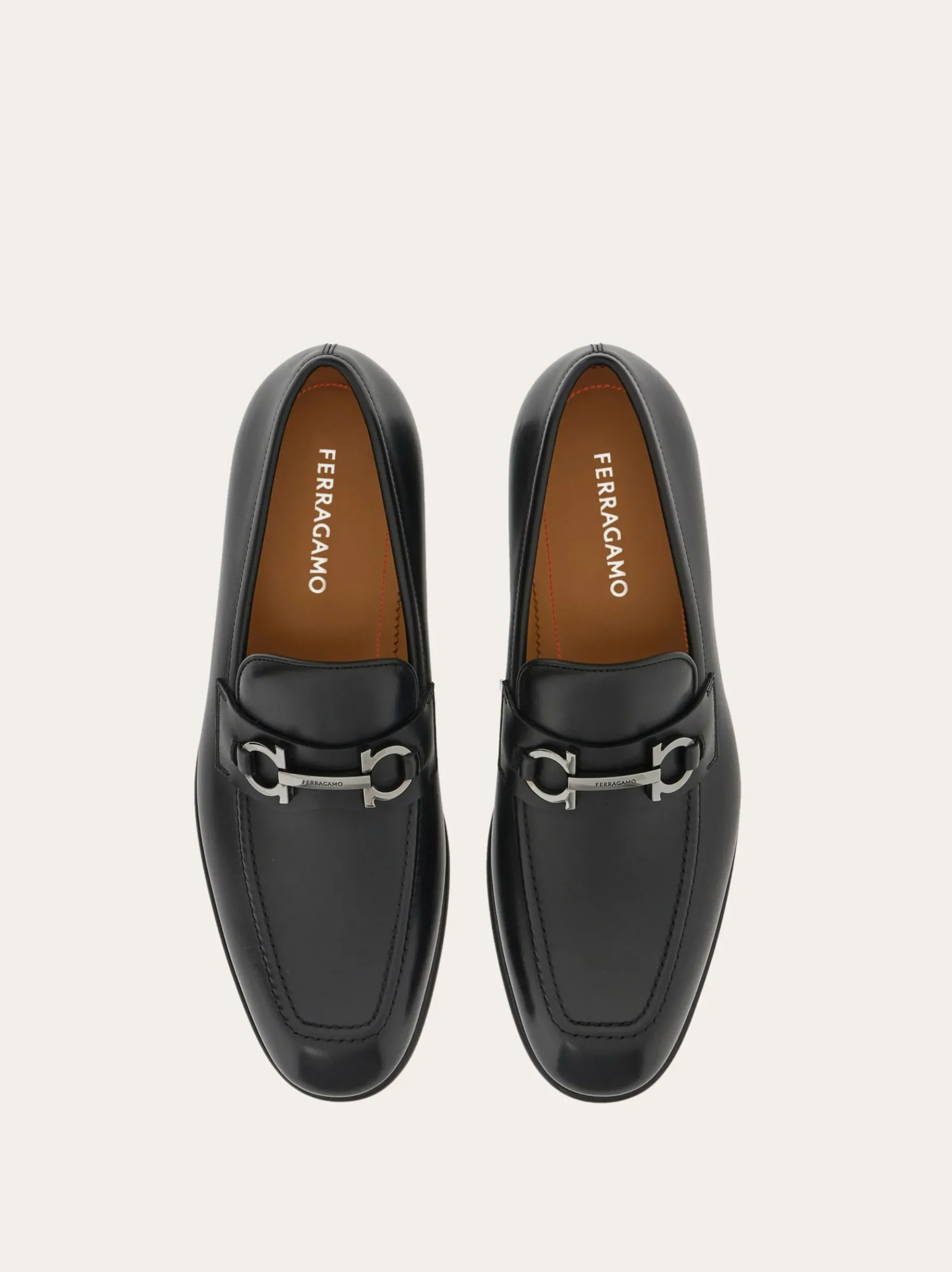 Moccasin with Gancini ornament - Men