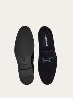 Moccasin with Gancini ornament - Men