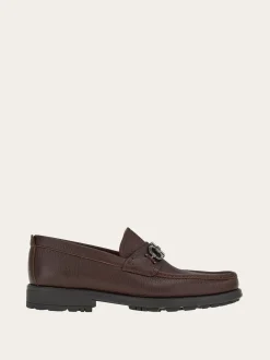 Moccasin with Gancini ornament - Men