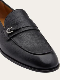Moccasin with Gancini ornament - Men