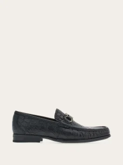 Moccasin with Gancini ornament - Men