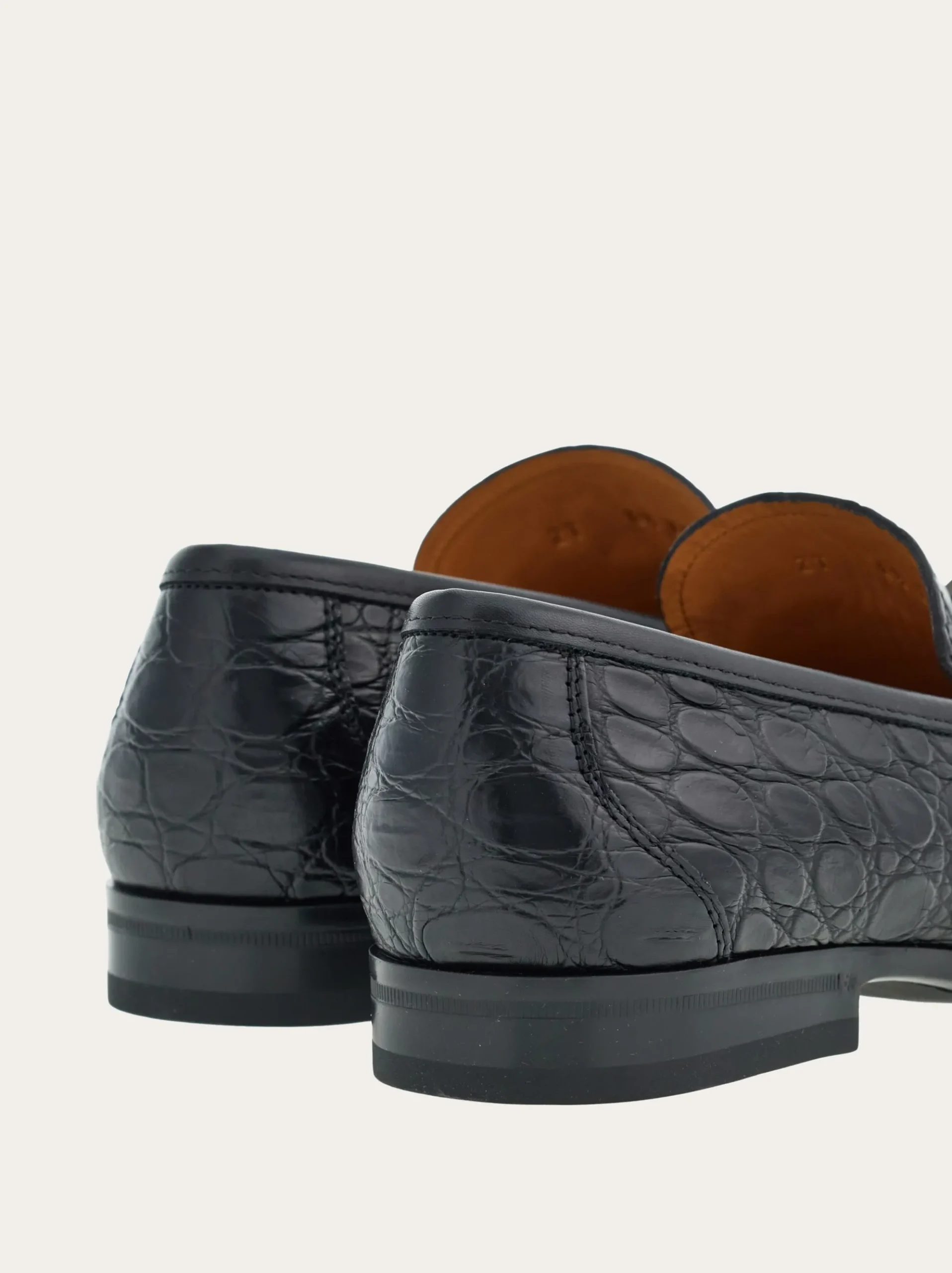 Moccasin with Gancini ornament - Men