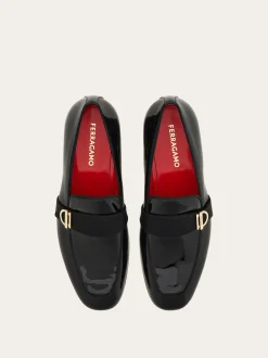 Moccasin with Gancini ornament - Men