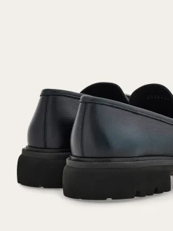 Moccasin with Gancini ornament - Men