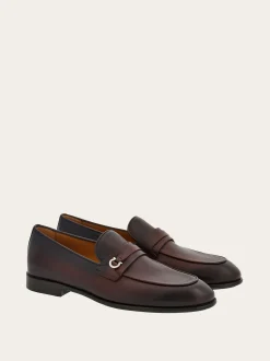 Moccasin with Gancini ornament - Men