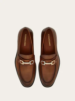 Moccasin with Gancini ornament - Men