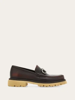 Moccasin with Gancini ornament - Men