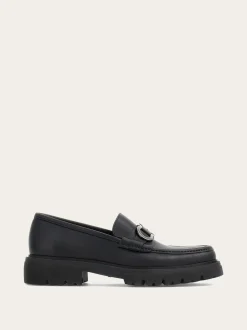 Moccasin with Gancini ornament - Men