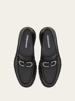 Moccasin with Gancini ornament - Men
