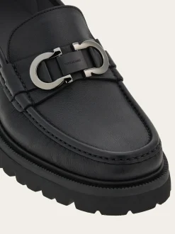 Moccasin with Gancini ornament - Men