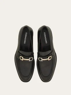 Moccasin with Gancini ornament - Men