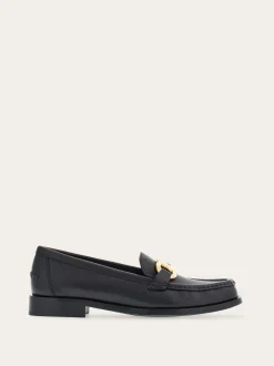 Moccasin with Gancini ornament - Women