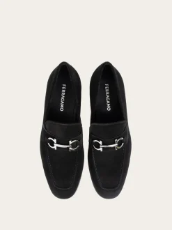 Moccasin with Gancini ornament - Men