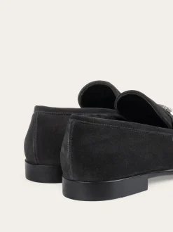 Moccasin with Gancini ornament - Men