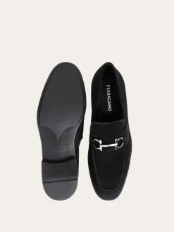 Moccasin with Gancini ornament - Men