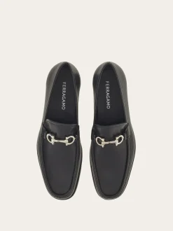 Moccasin with Gancini reversible ornament - Men
