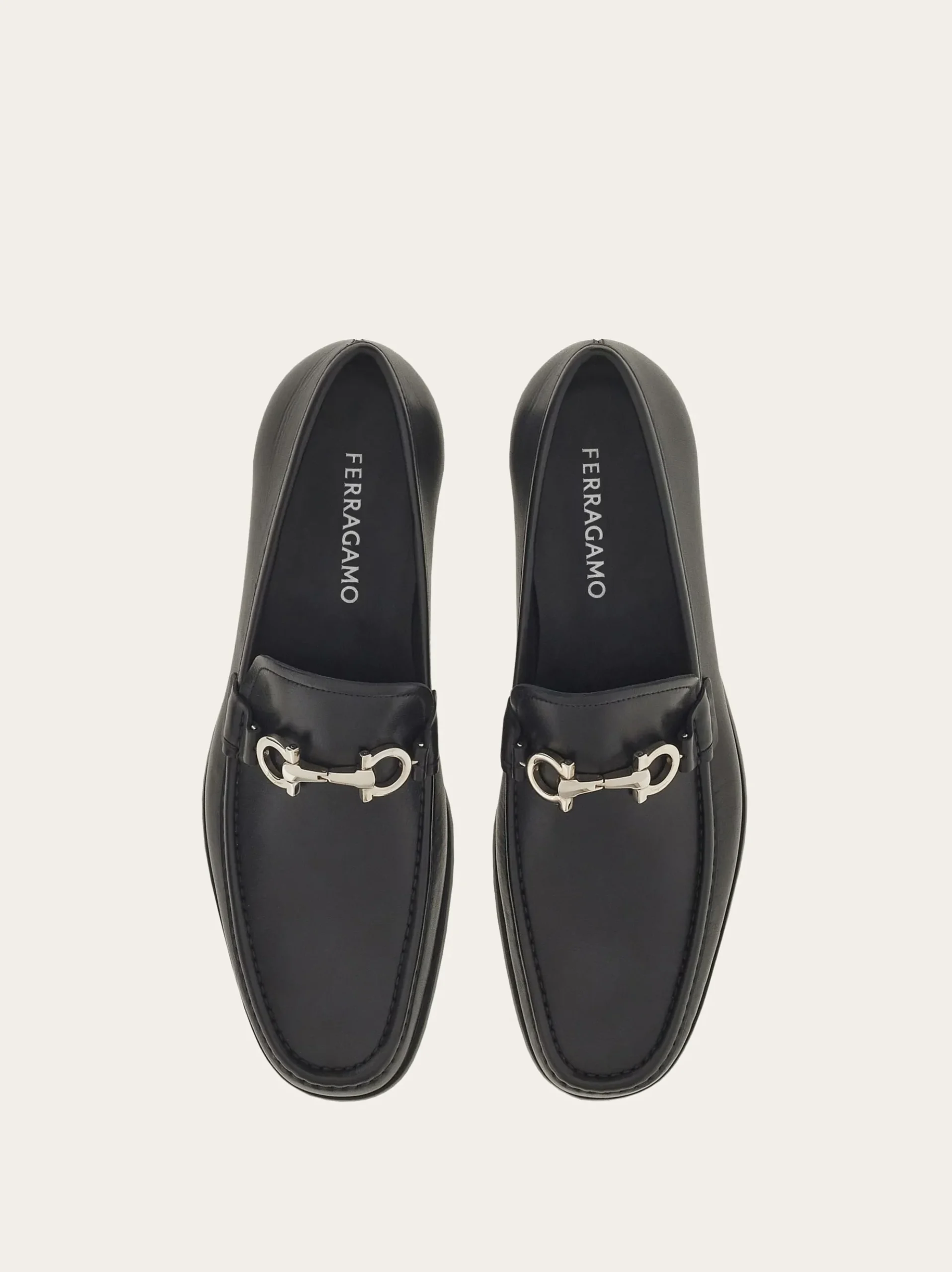 Moccasin with Gancini reversible ornament - Men