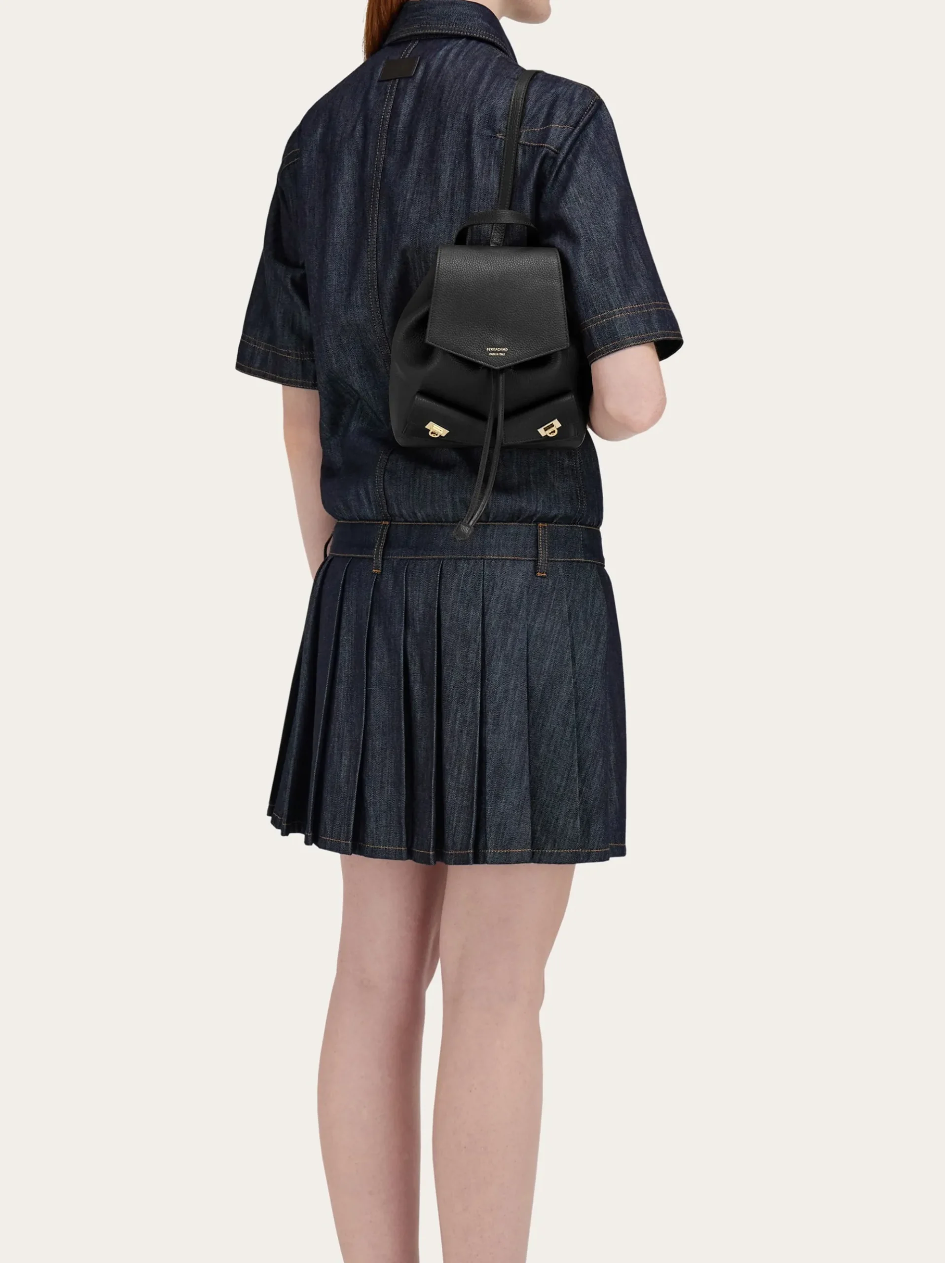 Multipocket mini backpack - Women