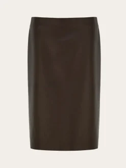 Nappa pencil skirt - Women