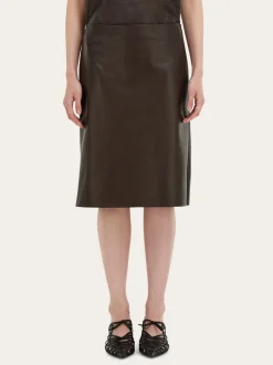 Nappa pencil skirt - Women