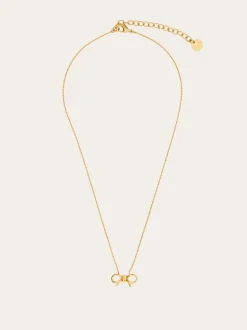 Necklace with bow pendant - Women