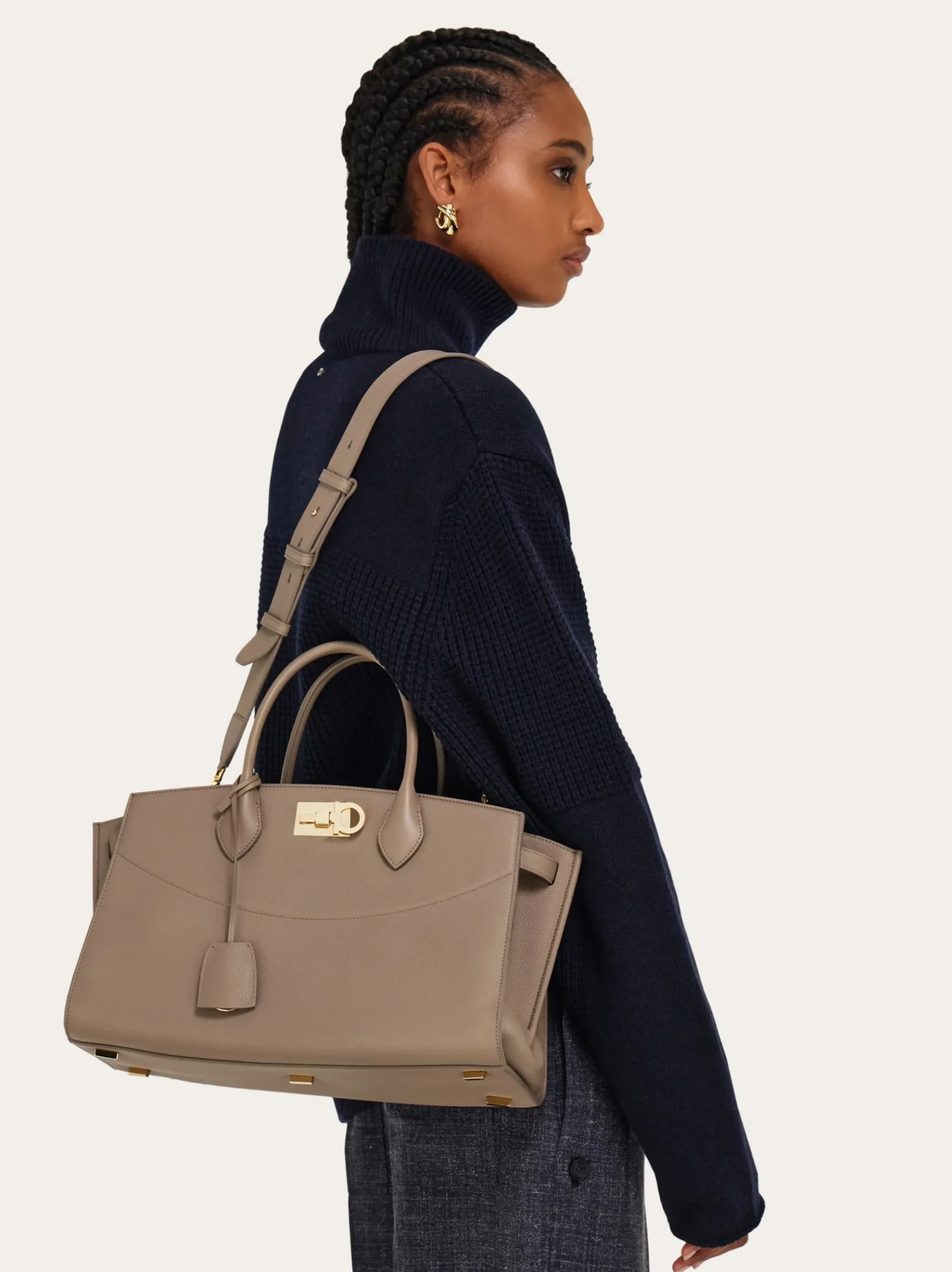 New Ferragamo Studio Soft bag (L) - Women