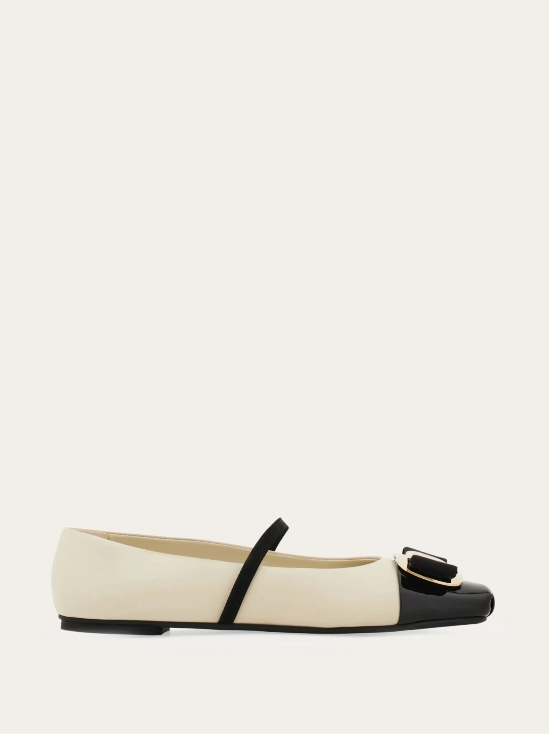New Vara plate bicolor ballet flat - Women