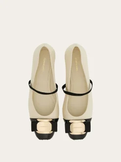 New Vara plate bicolor ballet flat - Women