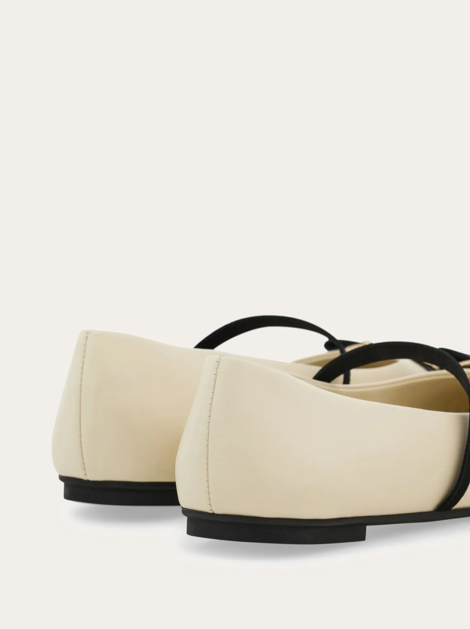 New Vara plate bicolor ballet flat - Women