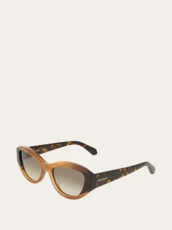 Oval frame sunglasses - Women