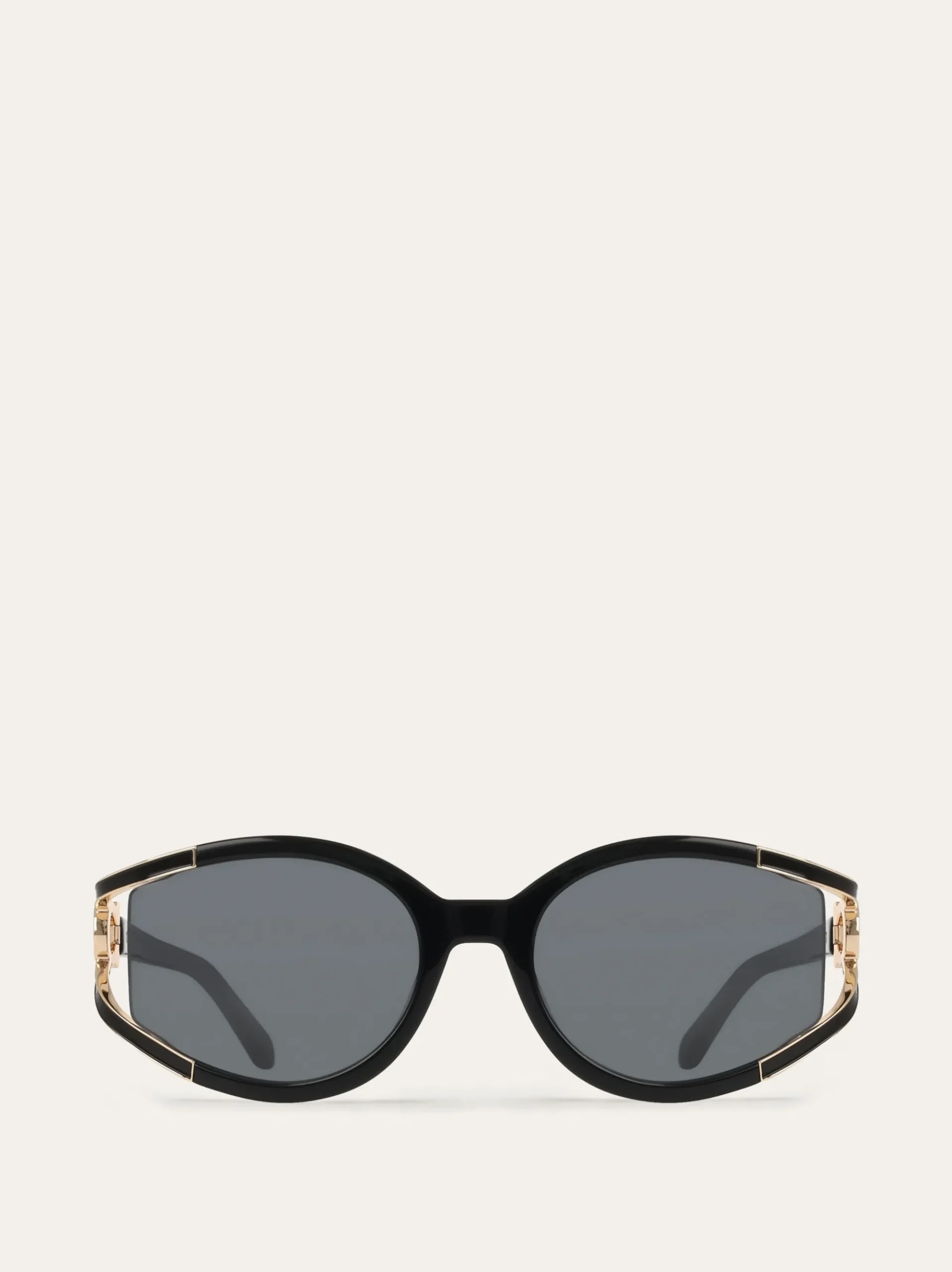 Oval frame sunglasses - Women