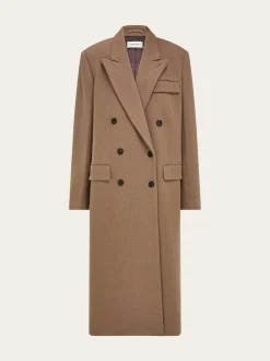 Oversize coat in jersey - Women