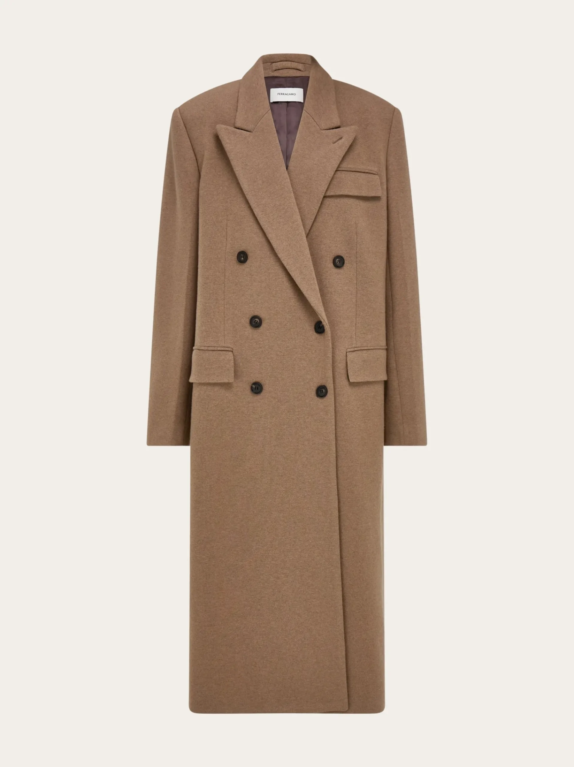 Oversize coat in jersey - Women