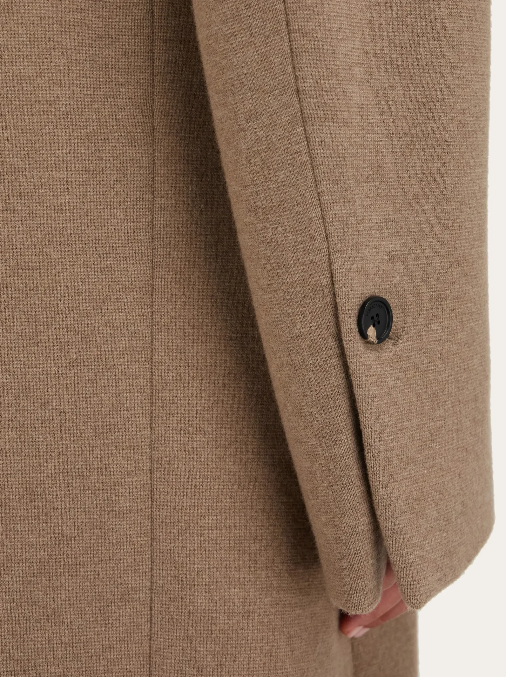 Oversize coat in jersey - Women